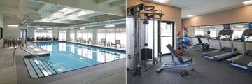 Pool and Fitness Centre at Courtyard by Marriott Toronto Airport