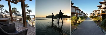 Cox Bay Beach Resort, Balcony Views, Surfing and Suite Exteriors