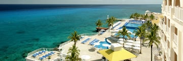 Cozumel Palace, Aerial Views of the Resort, Pool and Sea