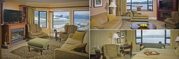 Crest Hotel Prince Rupert, Fireside Suite, Executive Suite and Treat Suite
