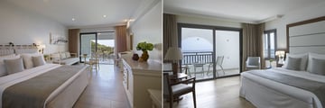 Family Open Plan Room and Suite Sea View at Creta Maris Resort