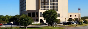 Hotel Entrance at Crowne Plaza Market Center