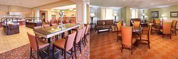 Restaurant and Club Floor Room at Crowne Plaza Market Center