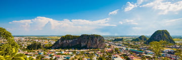 A panoramic view of Da Nang
