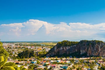 A panoramic view of Da Nang