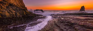 Davenport Beach, near San Francisco