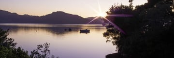 Dawn at Marlboroug Sounds
