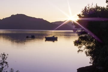 Dawn at Marlboroug Sounds