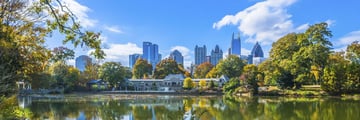 Skyline view of Atlanta