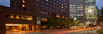Delta Calgary Downtown, Exterior at Night