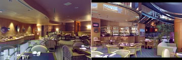 Cocoa's Restaurant and Lounge Area at Delta Edmonton Center Suite