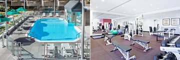 Pool and Fitness Centre at Delta Quebec City