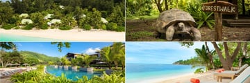 Denis Private Island & Kempinski Seychelles Resort landscapes