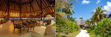 Denis Private Island lobby lounge