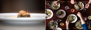 Roe Restaurant and Ava Genes Restaurant Dining, Portland