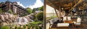 Disney's Wilderness Lodge, Exterior and Geyser Point
