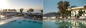 Domes Aulus Zante pool views