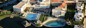 Aerial view of Domes Lake Algarve