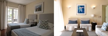 two bedroom residence inland view at domes lake algarve