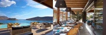 Grand Domes Bar and Topos 1910 at Domes of Elounda