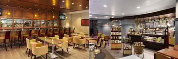 DoubleTree by Hilton Hotel Boston Downtown, Bar Lounge and Starbucks
