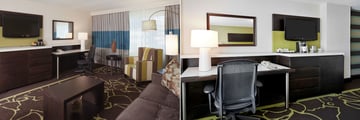 DoubleTree by Hilton Hotel Charlotte, Suite and Working Area
