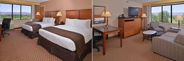 DoubleTree by Hilton Hotel Grand Junction, Double Queen Mountain View and King Junior Suite Mountain View 