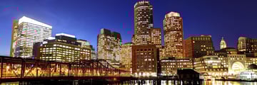 Downtown Boston skyline