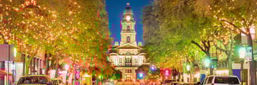 Downtown Fortworth at night, Dallas