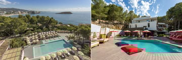 Family pool and Preferred Club adult-only pool at The family pool at Dreams Calvia Resort & Spa