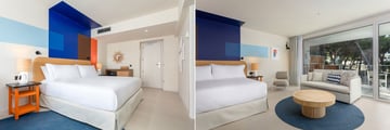 Junior Suite and Preferred Club Grand Deluxe Room Adult Only at The family pool at Dreams Calvia Resort & Spa