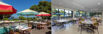L'Etoile and World Cafe at The family pool at Dreams Calvia Resort & Spa