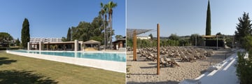 Dreams Corfu Resort & Spa theatre and pool