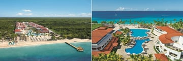 Dreams Dominicus La Romana, Aerial View of Resort and Main Pool