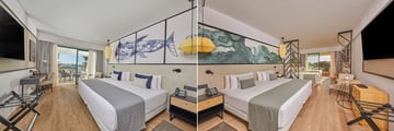 Swim-Up Room and Family Garden View at Dreams Lanzarote Playa Dorada Resort & Spa