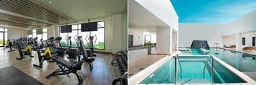 Fitness centre and spa