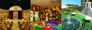 Dreams Riviera Cancun Resort & Spa, Explorers' Club Theatre, Toddlers' Area and Outdoor Area