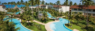 The main pool at Dreams Royal Beach Punta Cana