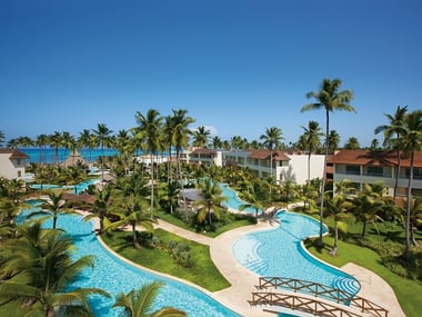 Main pool at Dreams Royal Beach Punta Cana