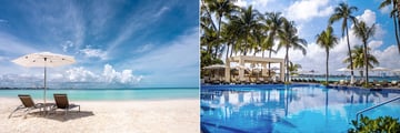 Dreams Sands Cancun Resort & Spa beach and pool