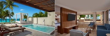 Dreams Sands Cancun Resort & Spa honeymoon suite