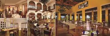 Dreams Tulum Resort & Spa, (clockwise from top left): Bordeaux, Coco Cafe, El Patio and Gohan - Sushi Bar