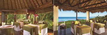 Dreams Tulum Resort & Spa, Spa Rainforest Treatment Cabin and Spa Ocean View Treatment Cabin