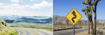 Driving in Grand Teton National Park & California