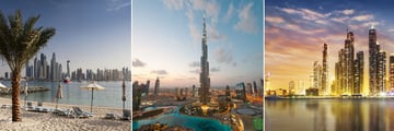 Dubai's cityscapes