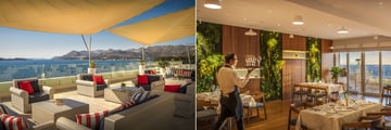 Piano Bar and Momenti Restaurant at Dubrovnik President Valamar Collection Hotel