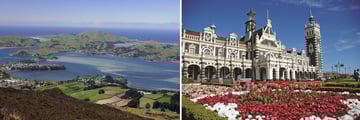 The city of Dunedin, New Zealand
