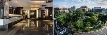 Dupont Circle, Lobby and Dupont Circle View