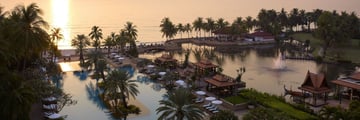 Dusit Thani Hua Hin, Aerial View of Resort and Pool