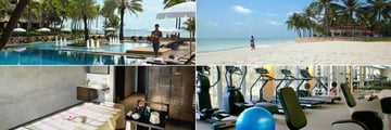 Dusit Thani Hua Hin, Main Pool, Beach, DFiT Fitness Centre and Devarana Spa Treatment Room